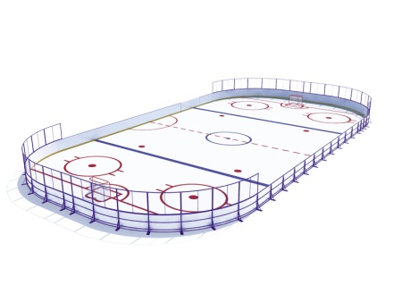 Купить Хоккейная коробка SP К 200 в Новоалександровске 