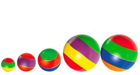Купить Мячи резиновые (комплект из 5 мячей различного диаметра) в Новоалександровске 
