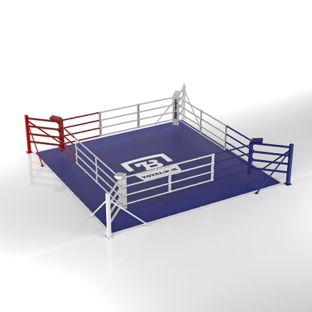Купить Ринг боксерский напольный Totalbox на упорах 5х5м в Новоалександровске 