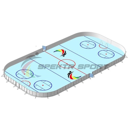 Купить Хоккейная коробка, борта фанера 12 мм, 30×15 в Новоалександровске 