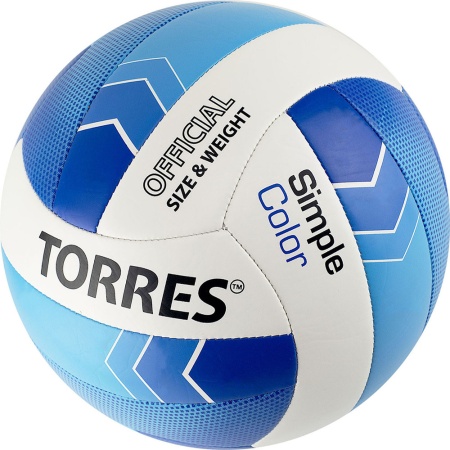 Купить Мяч волейбольный Torres Simple Color любительский р.5 в Новоалександровске 